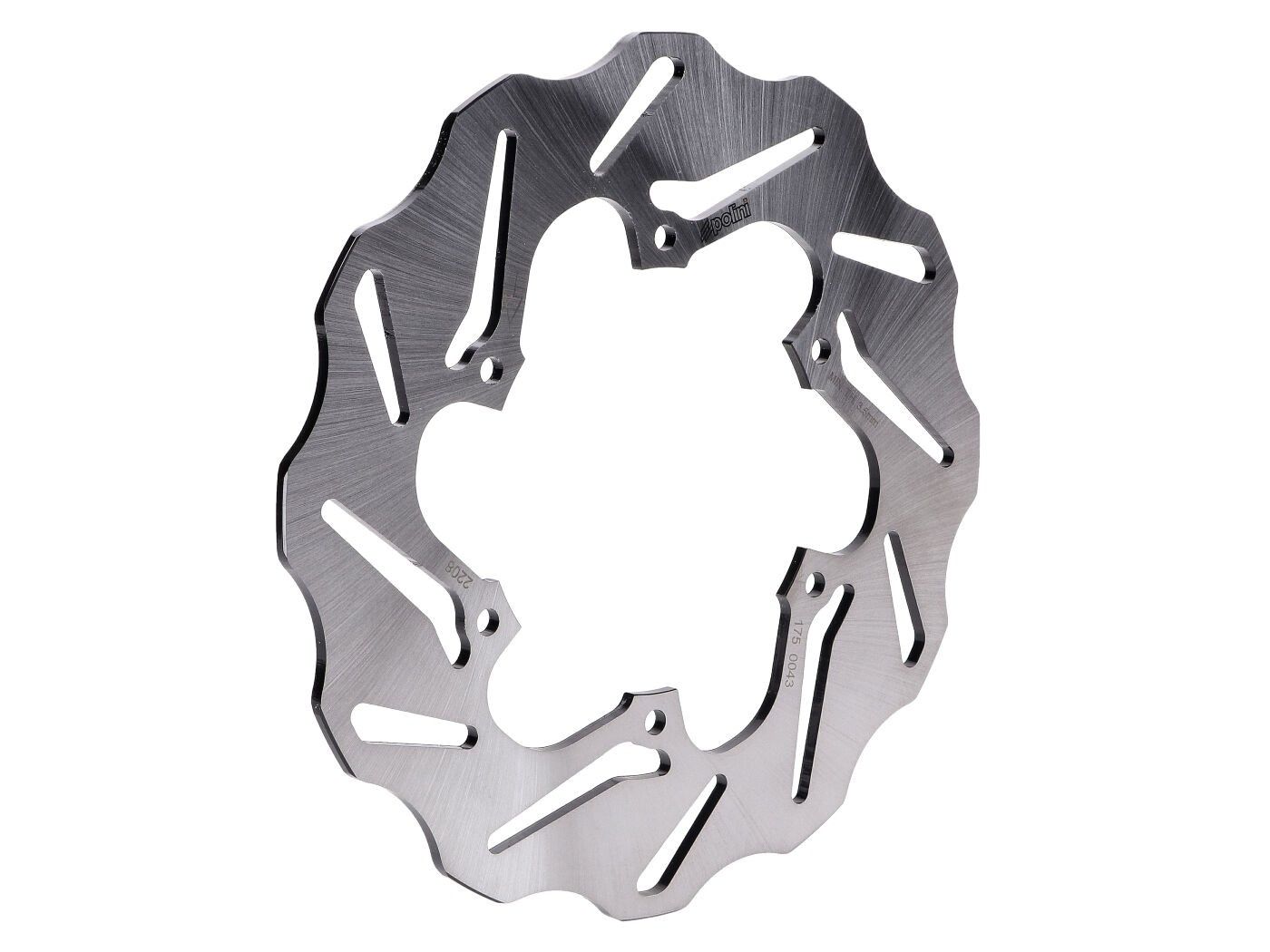 Zavorni disk Polini Wavy- Piaggio Liberty, NRG, Gilera Runner 125, Vespa GTS 125-300