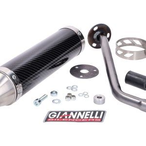 Zadnji dušilec zvoka Giannelli Carbon za Beta RR 50 Enduro, Motard 12-16, Enduro 50 Factory 15-16