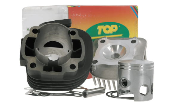Cilinder kit Top Performance 70cc Trophy-Minarelli Horizontal ( sornik 10mm)