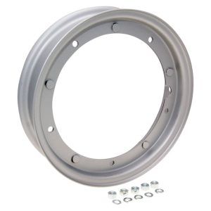 Platišče 10col - 2.10x10 srebrna- Vespa PV, ET3, PK, S, XL, XL2, 125, GT, Sprint, PE, Lusso, T5, LML Star, Delux