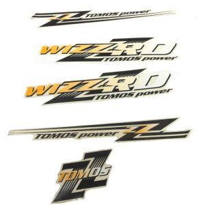 Set nalepk Tomos Wizzard