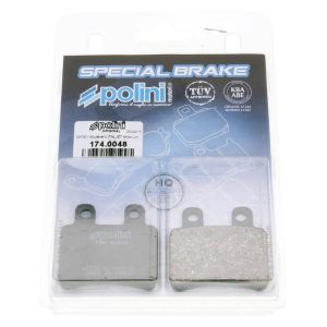 Zavorne ploščice Polini organic-Italjet Jet-Set, Peugeot Elystar, Yamaha DT