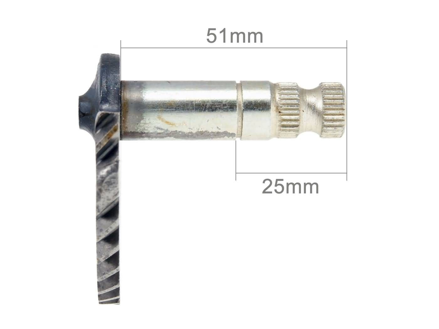 Polmesec zagona 48mm / 22mm za GY6 50ccm, 139QMB