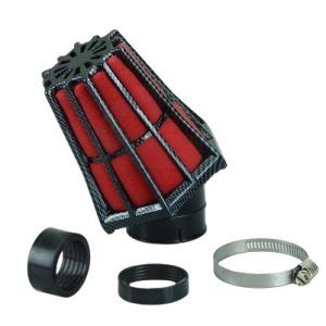 Športni zračni filter NERO/ROSSO 45°