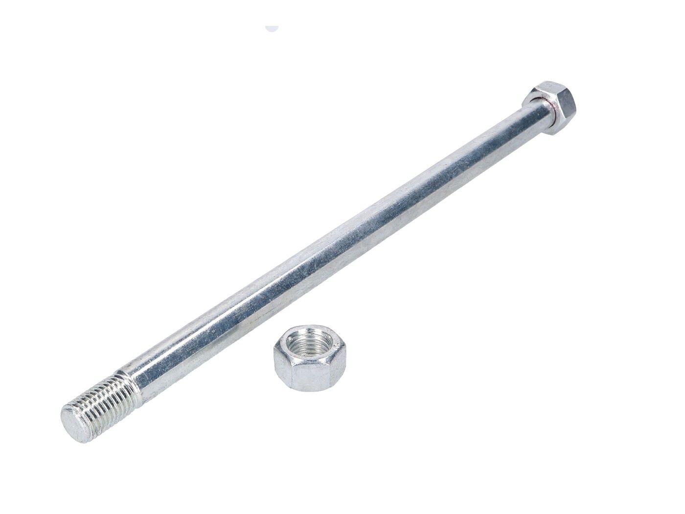Zadnja osovina kolesa /vilic 12mm za Derbi Senda 00-, Aprilia RX, SX, Gilera RCR