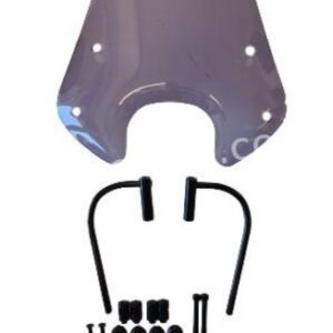 Vetrobran - nizek SMOKE - Piaggio Zip ( z vso montažo)