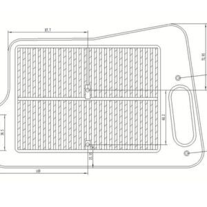 Zračni filter za Suzuki Burgman 400 2007-