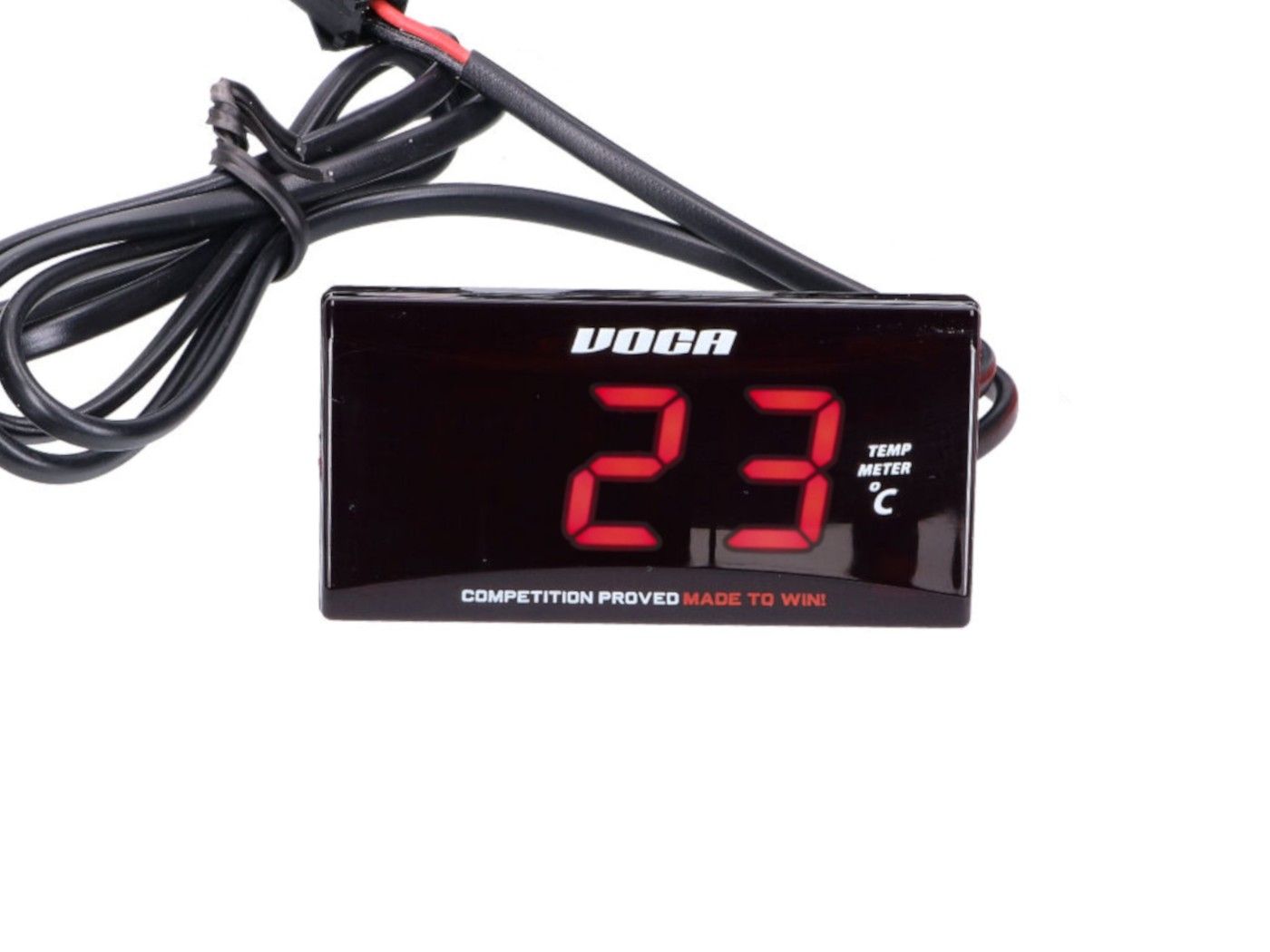 Merilnik/termostat temperature Voca Racing z rdečim LED prikazom