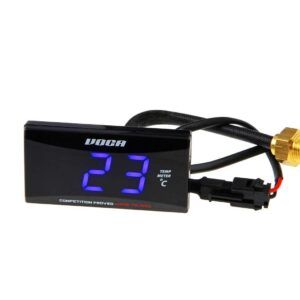 Merilnik/termostat temperature Voca Racing z modrim LED prikazom
