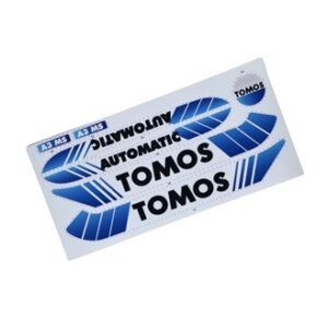 Nalepke Tomos A3 MS -Modre