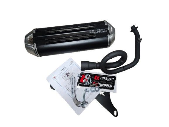 Izpuh Turbo Kit H2-SYM Orbit III,Symphony ,Peugeot Speedfight3 (euro5) XS1P37