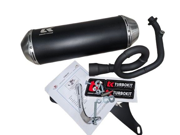 Izpuh Turbo Kit H2-SYM Orbit III,Symphony ,Peugeot Speedfight3 (euro5) XS1P37