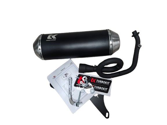 Izpuh Turbo Kit H2-SYM Orbit III,Symphony ,Peugeot Speedfight3 (euro5) XS1P37
