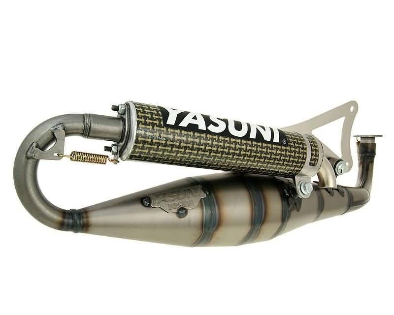 Izpuh Yasuni Carrera 16 Kevlar-Minarelli - Aerox , Yamaha , Nitro , Neos , Aprilia SR50 , Malaguti F12