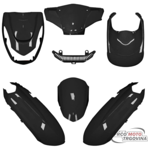 Body kit - Peugeot Kisbee euro 4/5 model 7-delni - Črna