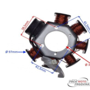 Stator Yamaha YBR 125cc - WM