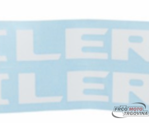 Nalepka Gilera - Bela 31cm