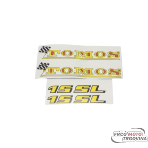 Nalepke set Tomos T-15 / 15SL
