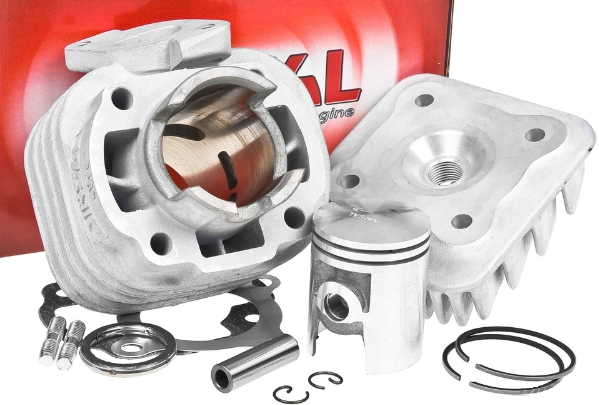 Cilinder kit Airsal Sport 50cc Minarelli Horizontal AC - ( 10mm sornik)
