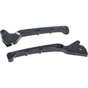 Ročke zavore CNC set črne za Piaggio / Gilera
