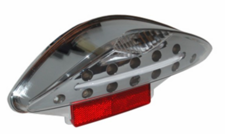 Zadnja luč DMP led krom - Yamaha Aerox