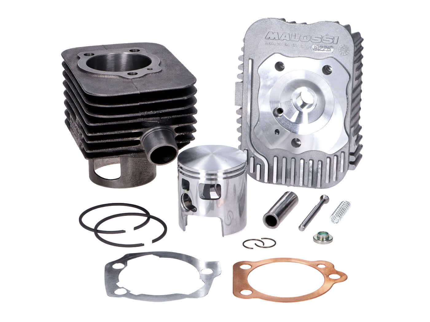 Cilinder kit Malossi Racing 73cc – 46,5 mm / 12 mm sornik -Piaggio Ciao / SI / Bravo