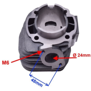 Cilinder WM 52 mm, 2T AC – Yamaha BWS 100 / Aprilia Scarabeo 100