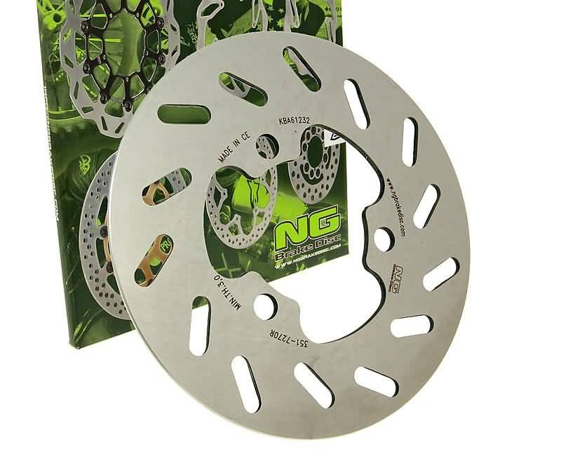Zavorni disk NG (180 mm) – za Aprilia, Derbi, Gilera, MH, Peugeot, Rieju (zadnji)