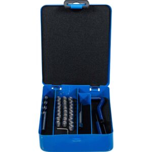 Komplet za popravilo navojev M6x1,0 mm z svedrom in orodjem