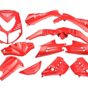Komplet plastik EDGE, 13-delni, rdeč – Peugeot Speedfight 2