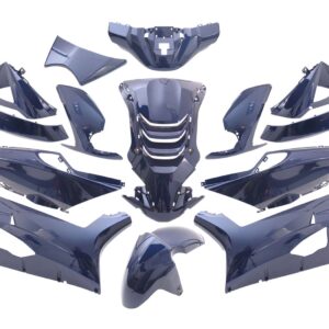 Komplet plastike EDGE – 14-delni, modra kovinska barva, za Peugeot Speedfight 4
