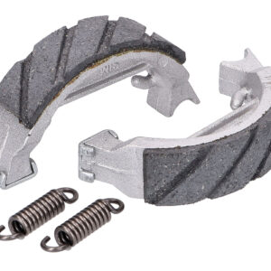 Set zavornih oblog “Racing” 80 × 18 mm – za Puch Maxi (kolesa z napero), Peugeot 103/104, Honda Camino
