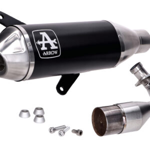 Arrow Urban izpušni sistem s katalizatorjem – črn | Vespa GTS 310 (E5+)