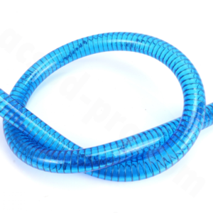 Ojačana vodna cev 19×26 mm – Peugeot Speedfight / AM6 / Derbi – modra (1 m)