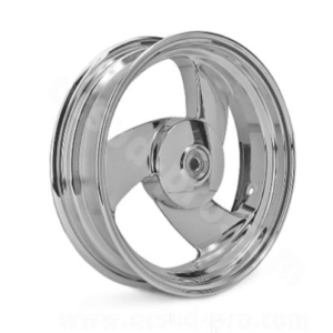 Zadnje platišče TNT Tuning – aluminij, 13 col – kromirano –MBK Booster