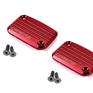 Pokrovčka zavorne posodice CNC Carenzi – Yamaha Aerox / MBK Nitro – rdeča