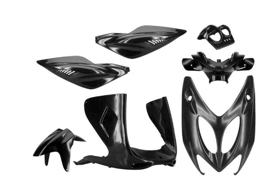 Komplet plastik (bodywork) TNT – MBK Nitro / Yamaha Aerox – za barvanje