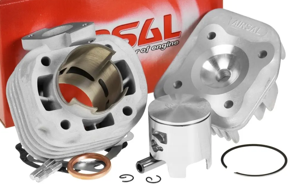 Cilinder kit 70cc Airsal T6 Racing Minarelli horizontal AC