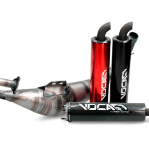 Izpuh VOCA Racing Combat R/T – Minarelli horizontal-Rdeč