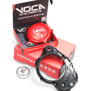 Pokrov sklopke CNC VOCA Racing – Minarelli AM6 -RDEČ