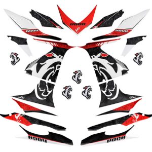 Nalepke set VOCA Racing – Yamaha Aerox / MBK Nitro (do 2013)