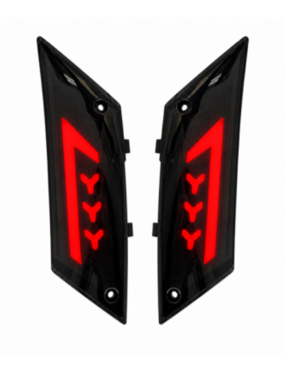 Alpha ARROW – LED zadnji smerniki – Smoke – Piaggio Zip