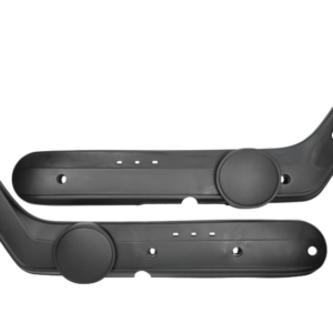 Set stranskih pokrovov DMP (brez emblemov) - črna - Piaggio Ciao Mono