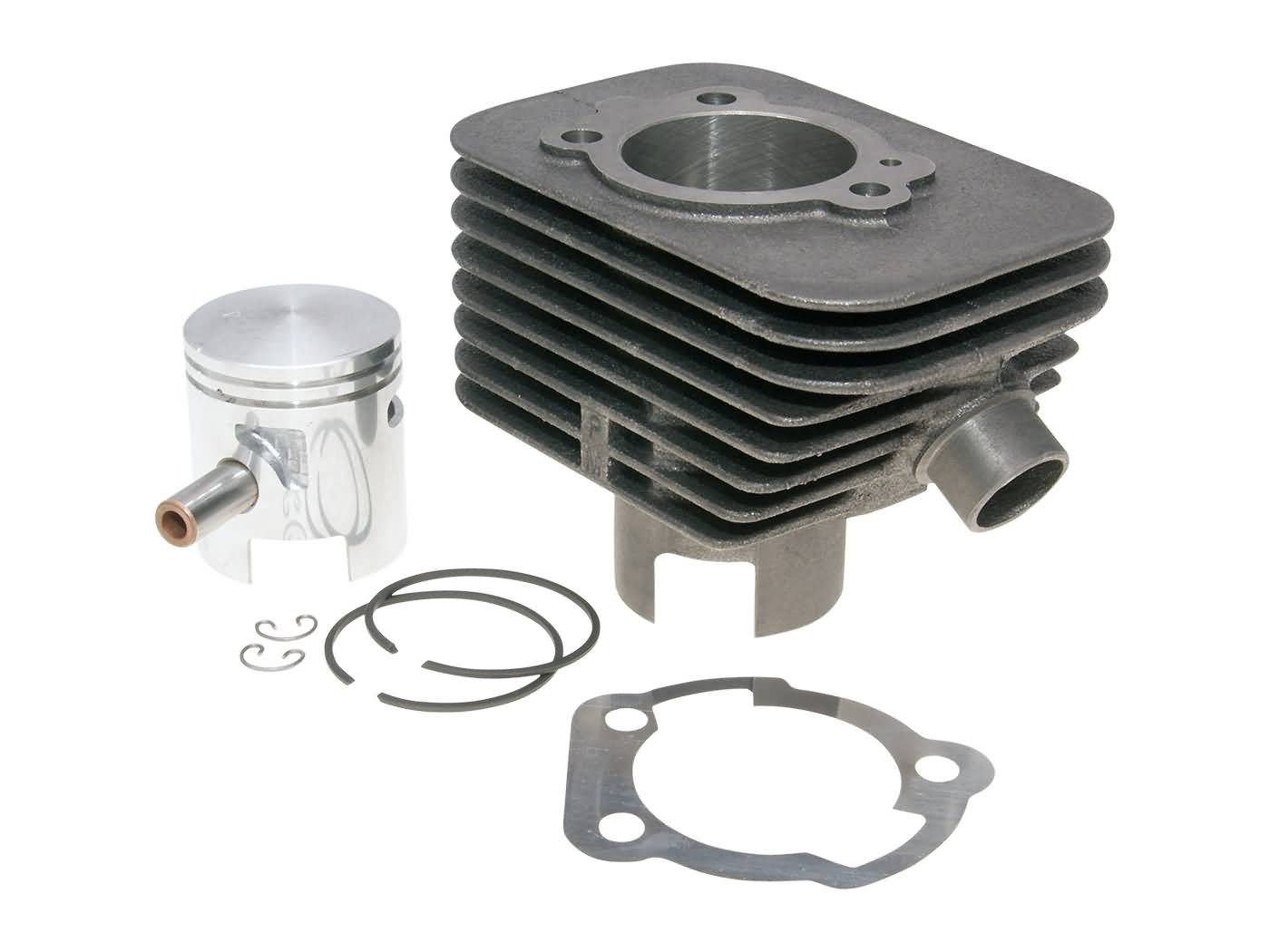 Cilinder kit Polini Sport 63cc - siva litina - brez glave - Piaggio Boxer / Bravo / CBA / Ciao / Eco / Grillo / Si