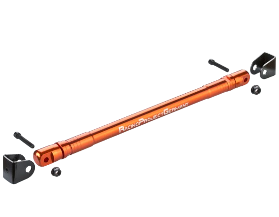 Ojačitev okvirja RPG Racing - univerzalna - oranžna - aluminij - nastavljiva