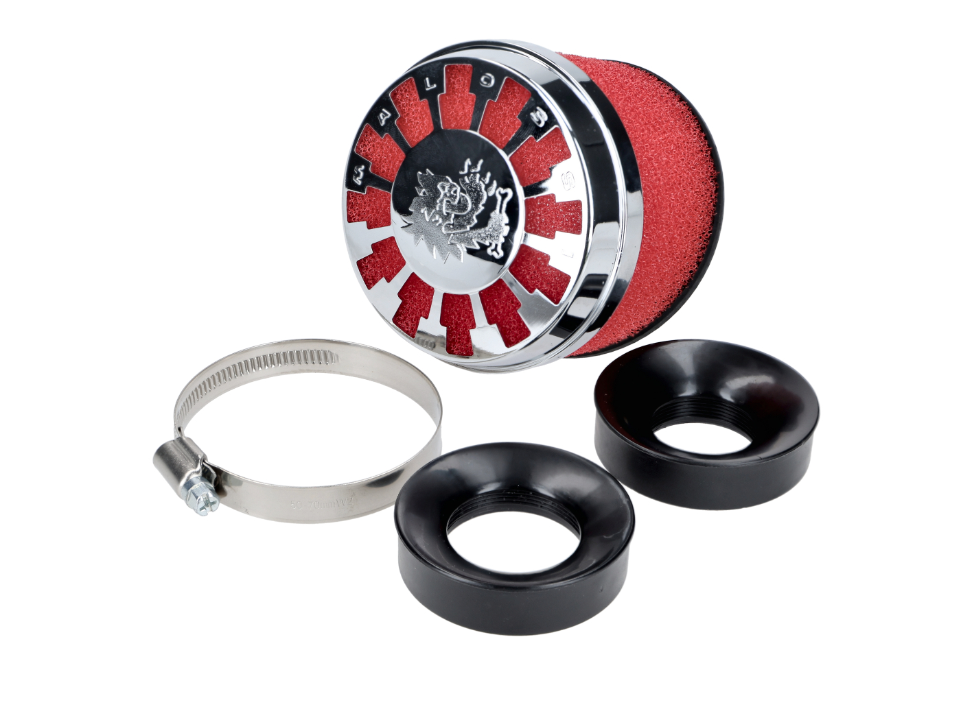 Zračni filter Malossi RED FILTER E13 Ø60 mm 25° – Dell'Orto PHBG / PHBL