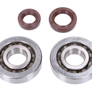 Set ležajev motorne gredi Naraku Heavy Duty C3 + FKM semeringi – Kymco / SYM / Honda Dio