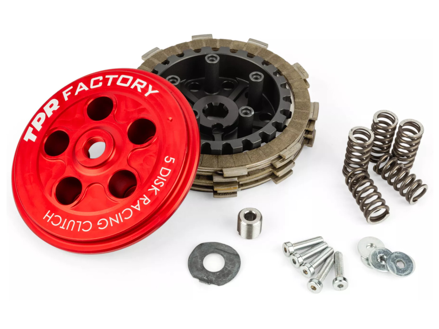 Komplet sklopke TPR Factory Racing 5 lamel – Minarelli AM3 / AM4 / AM5 / AM6