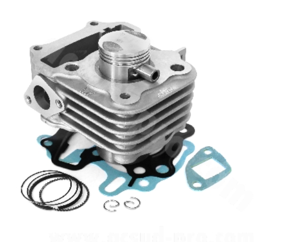 Cilinder kit 50cc Ø37 mm – Peugeot / SYM / TNT Motor 4T – XS1P39QMB /XS1P37