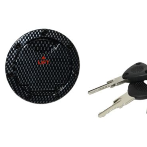 Pokrov rezervoarja DMP Carbon s ključavnico – Yamaha Aerox / MBK Nitro / CPI